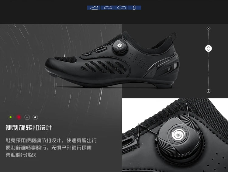 2024 Breathable Cycling Shoes Women's Mountain Bike Sneakers Road Bike Sneakers Men's Mountain Bike Sneakers