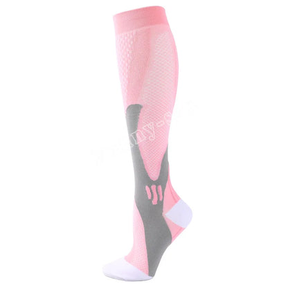Compression Socks Running Sports Socks Medical Nursing 20-30mmhg for Flight Travel Pregnancy Edema Diabetes Varicose Veins Socks