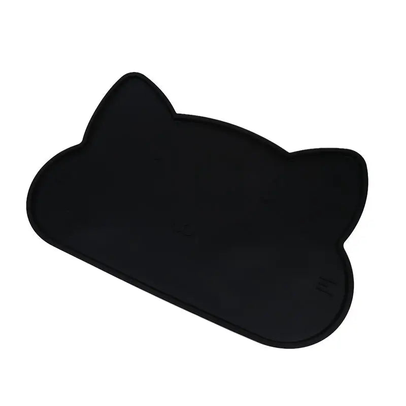 Silicone Pet Feeding Dog Cat Bowl Food Mat Non-Stick Waterproof Pet Food Feeding Pad Puppy Feeder Tray Water Cushion Placemat