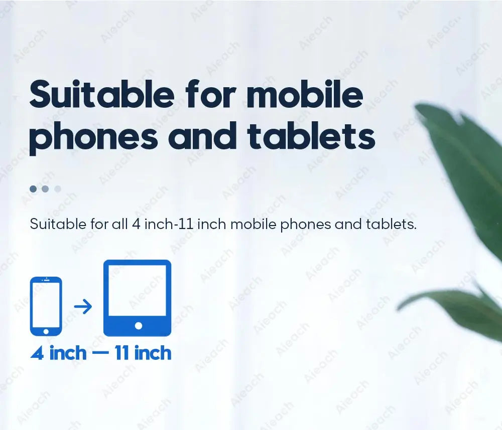 AIEACH Tablet Phone Stand iPad Stand For iPad Pro iPhone Xiaomi Adjustable Desktop Tablet Support Phone Holder Tablet Stand