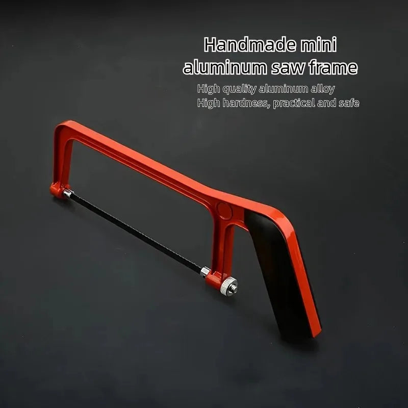 5 saw blades 6inch Mini Saw Metal Saw Blade, Small Hand Saw, Steel Saw Frame, Household DIY Woodworking Tool CHILDREN'S Hand Saw