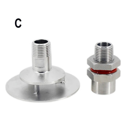 Homebrew Kettle/Keg Sparge Plate with 1/2" Male NPT Stainless Steel 304 Beer Brewing Equipment Mash Tuns