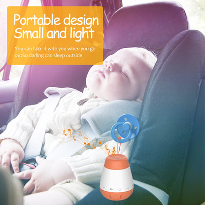 Smart Baby Sleep Soother White Noise Sound Machine for Infants Toddlers with 6 Soothing Sounds Intelligent Voice Activated