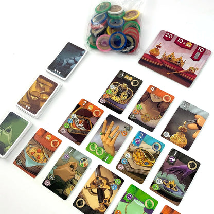 FUN Board Game Strategy Game For Kids And Adults Fun Family Game Night Party Game ，Collecting Hobbies