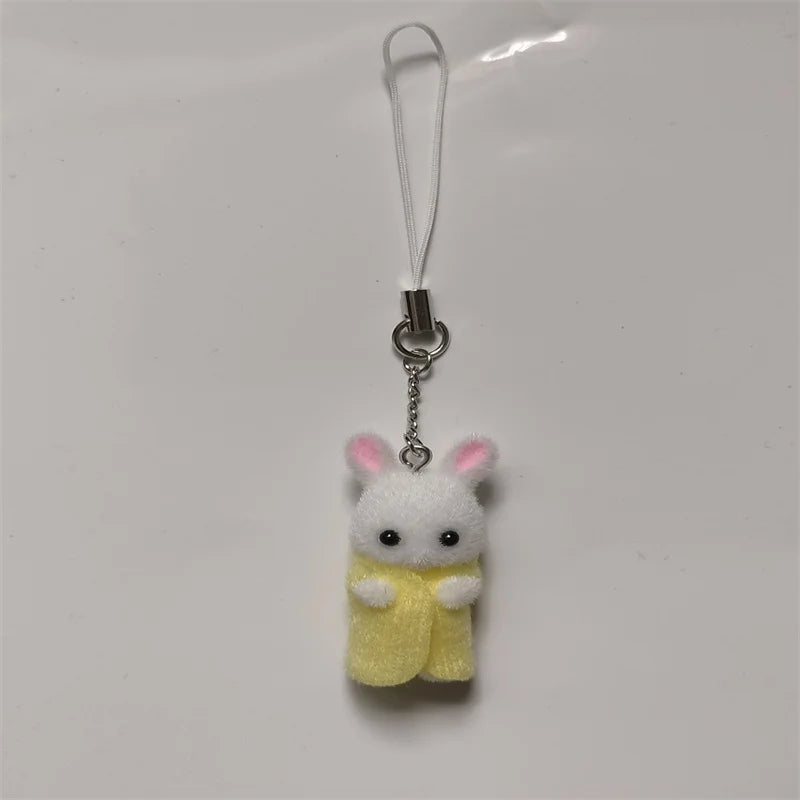 Baby Calico Critter Bunny Phone Case Charm | Phone Accessories, Rabbit, Charms, Keychains