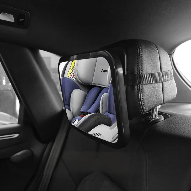 Baby Car Mirror Adjustable Wide Car Back Seat Rearview Facing Headrest Mount Child Kids Infant Baby Safety Monitor Accessories