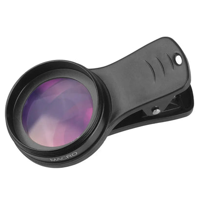 Phone Lens Kit 0.45x Super Wide Angle & 12.5x Super Macro Lens HD Camera Lentes for IPhone 6S 7 Xiaomi All Cellphone 1pcs