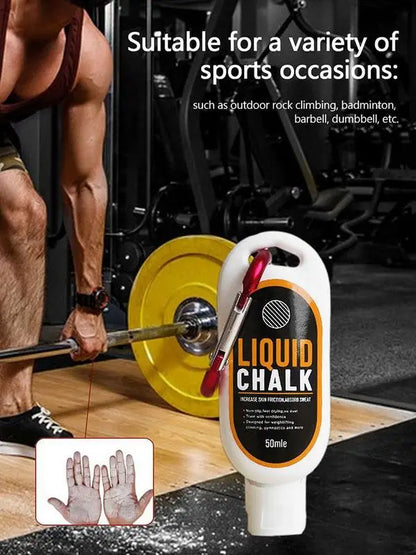 Sports Chalk Magnesium Powder Fitness Weight Lifting Non-slip Cream Grip Weight Lifting Climbing Gym Sports 30/50/100ml