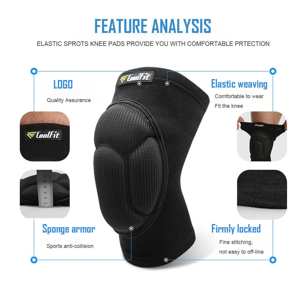 1Pair Durable Non-Slip Cleaning Home Knee Pads for Knee Protection,Safe & Comfortable Kneepads for Gardening Work Dancing Yoga