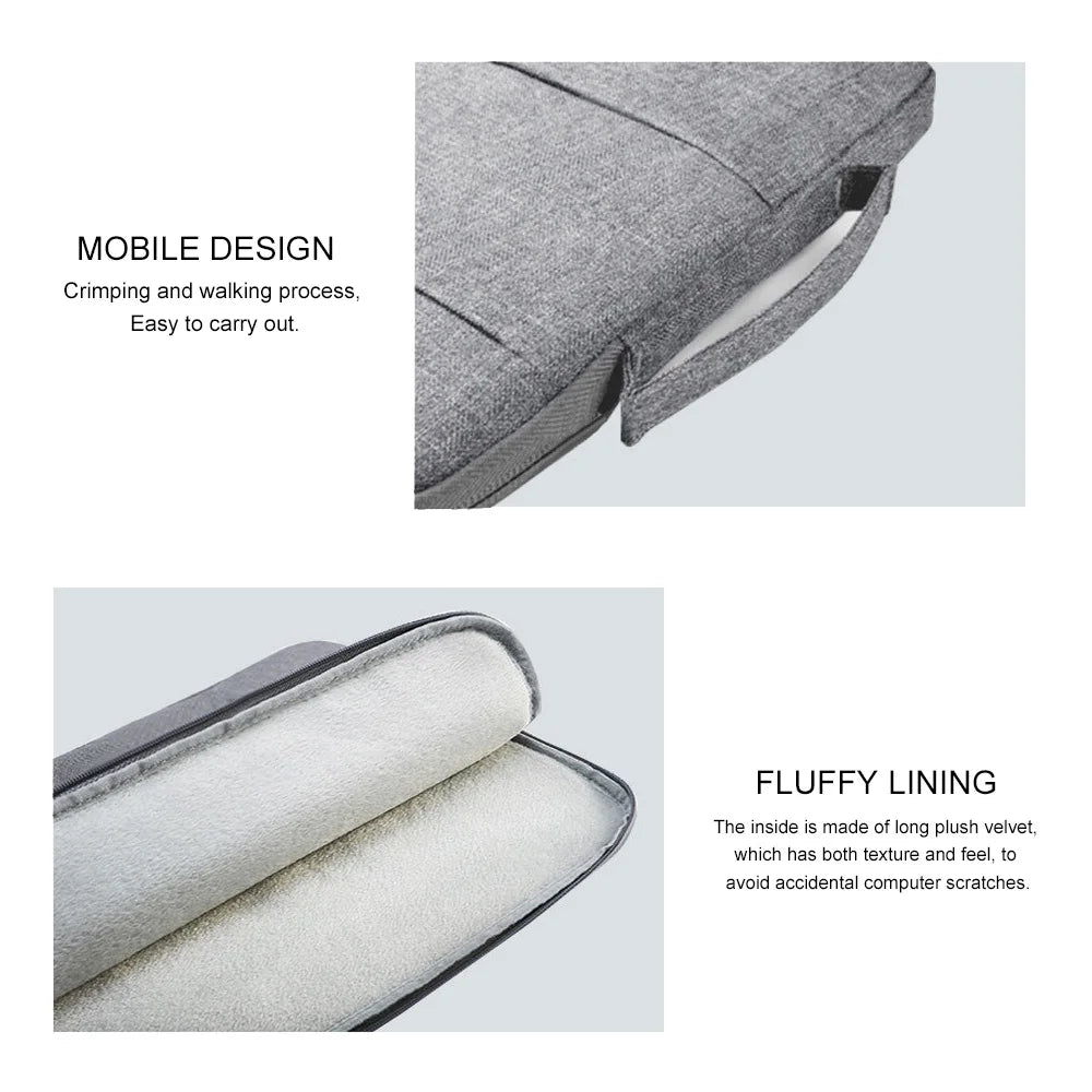 Laptop Notebook Case Tablet Sleeve Cover Bag 12 13 14 15 16 inch for Macbook Air Pro 15.4 15.6 for Xiaomi Huawei HP Dell Lenovo