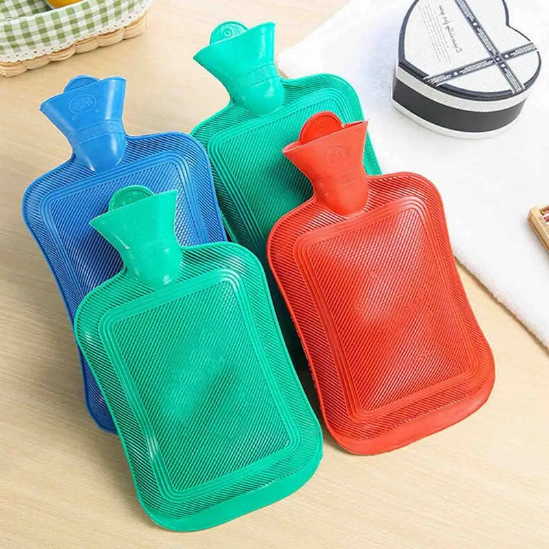 Home Autumn Winter Warm Water Bag Water Injection Rubber Hot Water Bottle Thick Hot Water Bottle Hand Feet Warmer Water Bottle