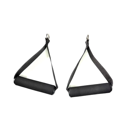 Resistance Bands Handle Bar Attachment Station Fitness Pulley Strap Exercise Home Gym Training Accessories Workout Equipments