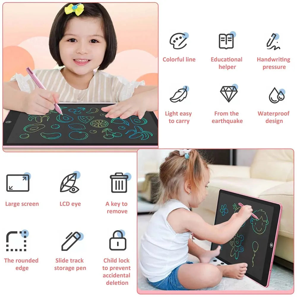 Writing Digital Graphic Drawing Tablets Electronic Handwriting Pad Toys for kids 8.5Inch Electronic Drawing Board LCD Screen
