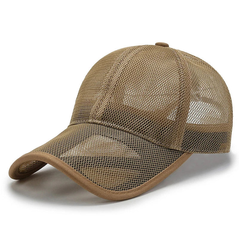 Outdoor Camouflage Mesh Baseball Cap Men Cap Summer Unisex Men And Women Camo Baseball Cap Trucker Hat Casquett