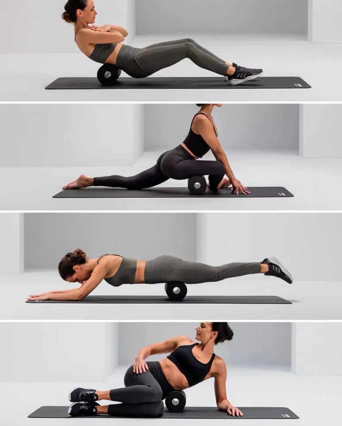 Yoga Massage Foam Rollers 5in1 Fascia Balls Yoga Column EPP High Density Fitness Roller &Ball Leg Back Neck Massager Pain Relief