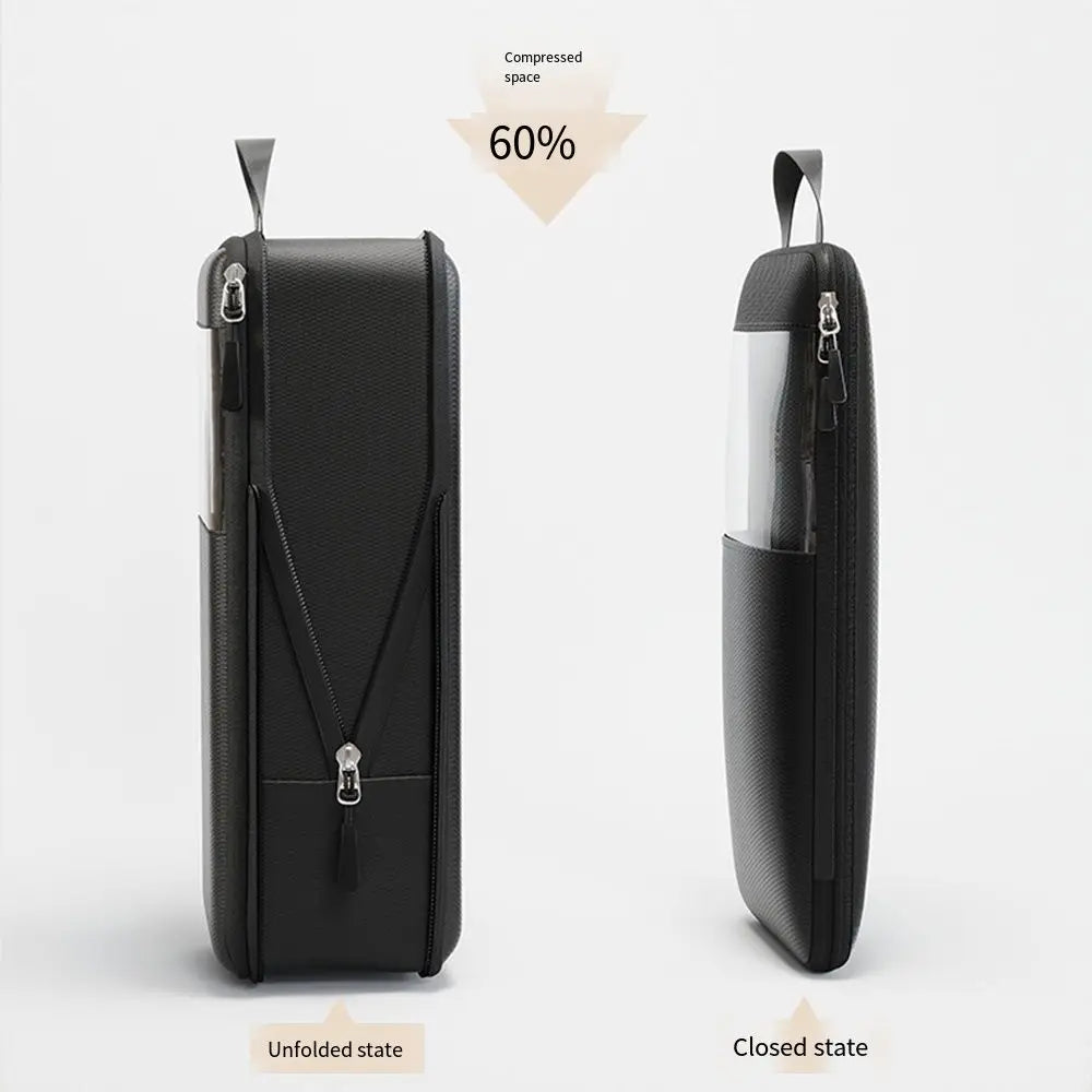 1/4Pcs Expandable Compression Packing Cubes Bag Multi-Sized Waterproof Travel Clothing Storage Bag Lightweight Dustproof