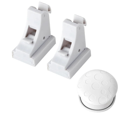 Magnetic Baby Safety Lock Self-adhesive Drawer Cabinet Door Invisible Induction Magnetic Limiter Baby Protection Cabinet Lock