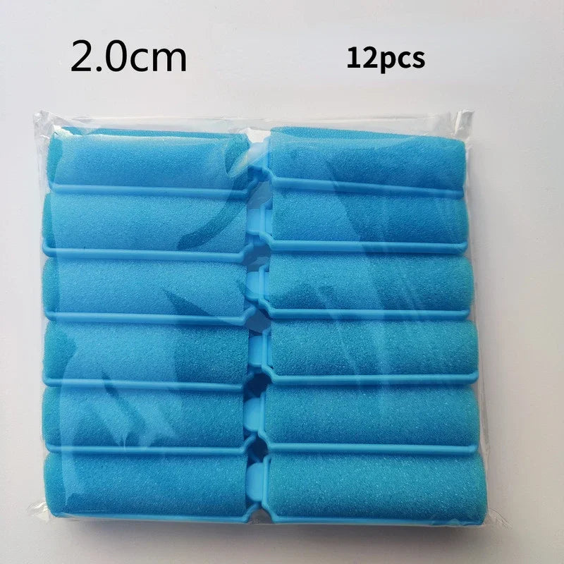 6-14Pcs/Lot Sponge Hair Rollers Foam Hair Roller Sleeping Hair Curlers Flexible Styling Curlers Sponge Curlers Random Color 2025
