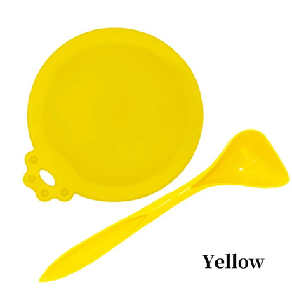 2sets Random Color Silicone Pet Can Lid Reusable Food Storage Keep Fresh Tin Cover Cats Dogs Food Health Supplies Lid and spoon