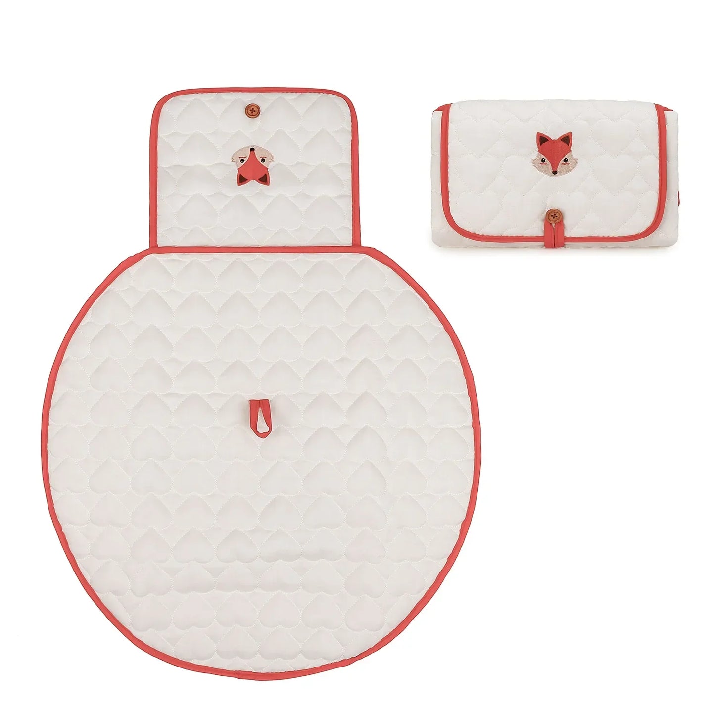 Baby Foldable Diaper Changer Baby Changing Mat Waterproof Changing Pad Portable Diaper Bag Newborn Bedding Supplies Storage Bags