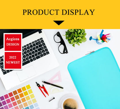 Laptop Bag 15.6-6 Inch Laptop Case Soft Computer Bag Office Travel Business for Macbook Air Pro Xiaomi MateBook HP Dell