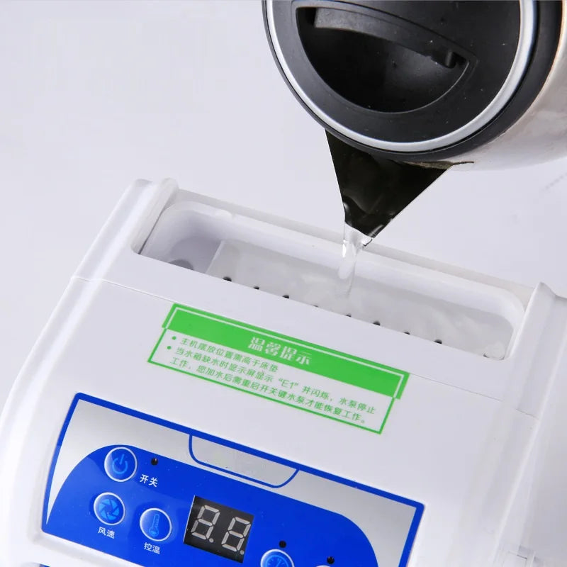 12V Water Circulation Bed Ice Sleeping Pad Cooling Pad Water-cooled Refrigeration Mattress Cooling Fan Conditioner Air Condition