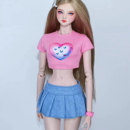 Elegant Doll Party Clothes High Quality Fashion 10 Styles Plush Coat Casual Wears Doll Dresses 11.5