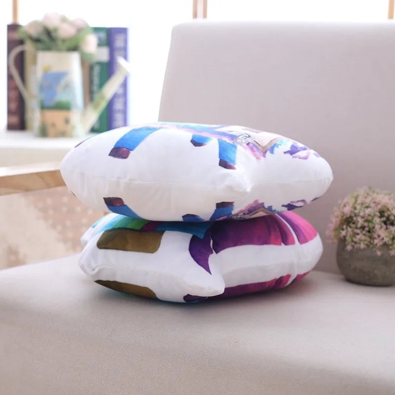 Fortnite Game Pillow Cartoons Sofa Cushion Pillow Quilt Stuffed  Toys Cosplay Kid Gift