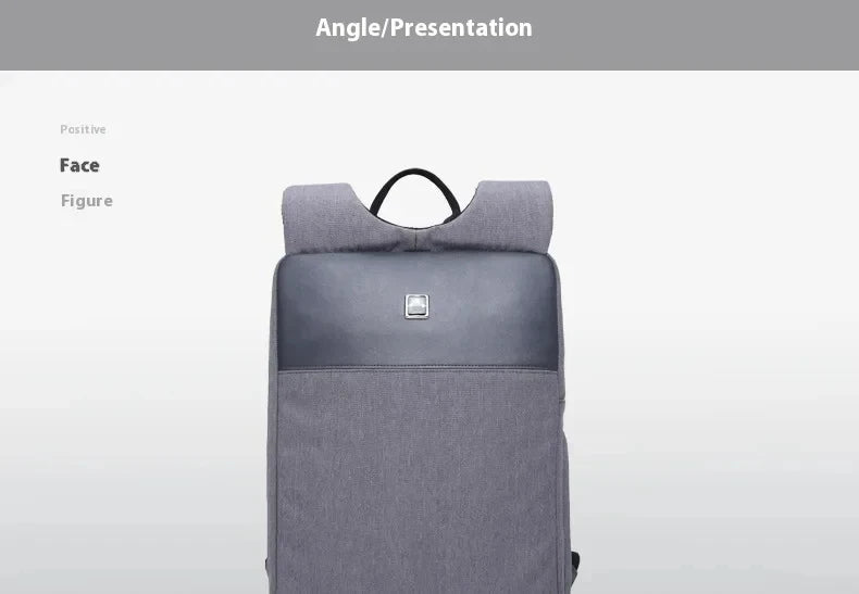 Men's 14/15 Inch Laptop Backpack Slim Casual Computer Backpack Ultra Light Waterproof Bag Suitable for Business