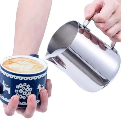 150-600ML Coffee Milk Frothing Jug Latte Art Milk Frother Pitcher Stainless Steel Measurement Jug Milk Pot Coffee Accessories
