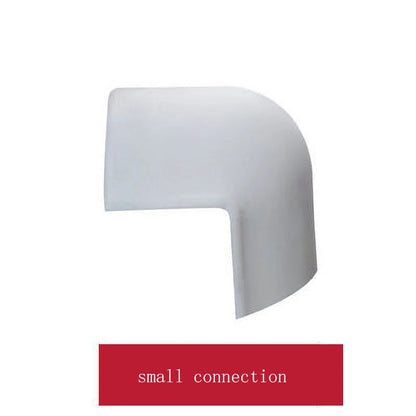 Home Office Data Line Fixed Box Finishing Storage Box Family Wall Cable Sleeve Management Organizer Protector Track Storage Box