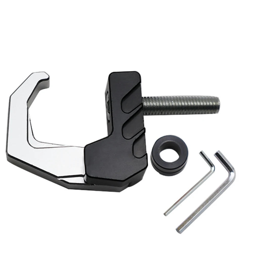 Motorcycle Helmet Holder Folding Hook CNC Aluminum Luggage Bag Hook Holder Hanger Hooks Motorbike Scooter Gadget Hooks