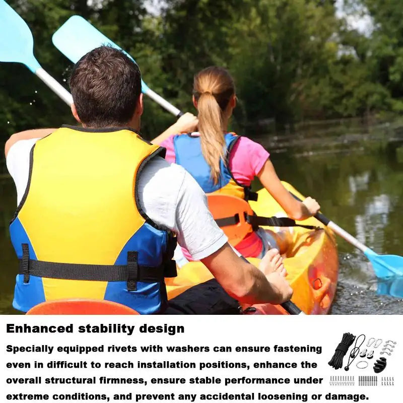 Kayak Anchors Trolley Kit Anchors System For Kayak Canoes Boat Kayak Hardware Eyes Wellnuts Screws Kayak Accessories For Kayak