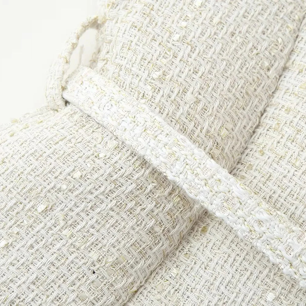 2025 New Women's Clothing European and American Style Fashion Design Sense Small Fragrant Style Decoration Texture Vest