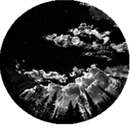 Slide projection film Galaxy starry sky slide film (excluding projectors)