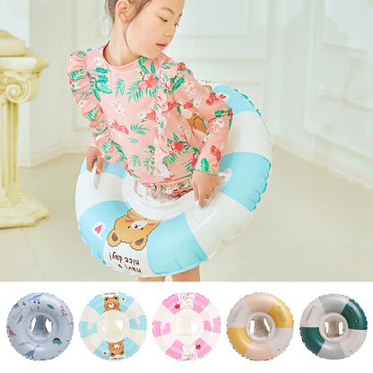 Children's Inflatable Swimming Floating Mat Inflatable Swimming Ring Pool Mat Air Mattresses Lifebelt Swimming Pool Accessories