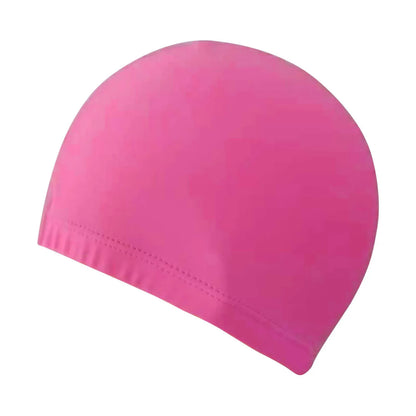 NEW Swimming Cap Elastic Nylon Ear Guards Long Hair Pool Cap Slim Swimming Cap Swimming Accessories