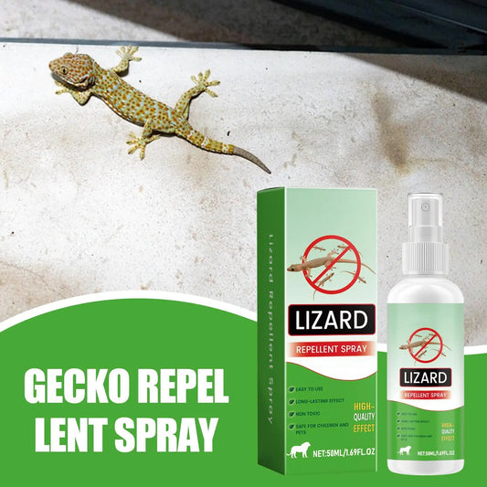 Repellents Spray Indoor 50ml Lizard Repellents Lavender Oil Gecko Spray Pet Safe Reptile Deterrents Control Powerful Repel
