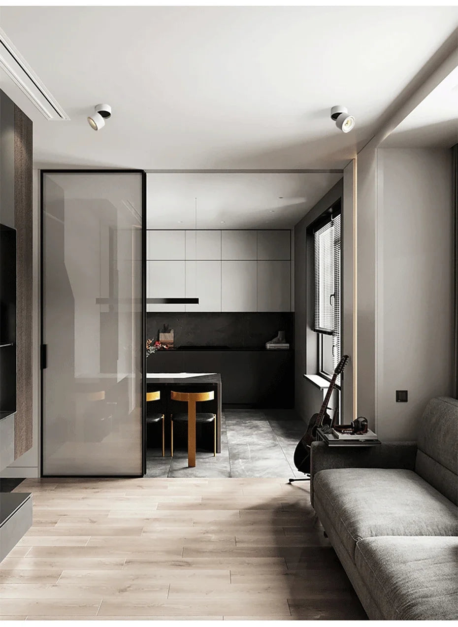 Led Spotlights Foldable Downlight Wall Spot Led Lamp Focos Ceiling Lamp Surface Mounted Indoor Lighting for Living Room Kitchen