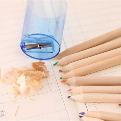 Creativity Crayon Student Pencil 12 Color Drawing Art Colored Pencil Student Stationery Portable Painting Pencil