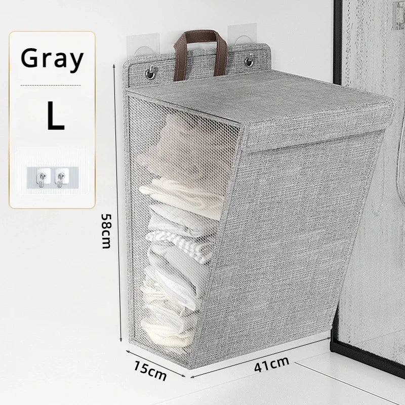 Household Laundry Baskets Foldable Bathrooms Laundry Baskets  Multifunctional Large Capacity Waterproof Clothes Storage Basket