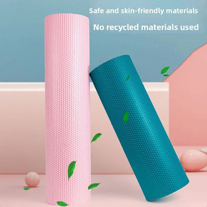 Extended 90cm  EVA Foam Roller Me Pattern Yoga Massage Sti Fitn Exercise Muscle Relaxation Roller