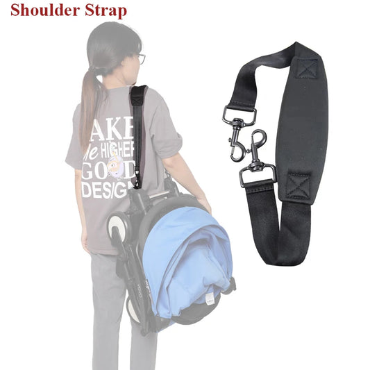 Baby Stroller Shoulder Straps Outdoor Stroller Portable Strap Foldable Traveling Pram Accessory Applicable To Multiple Types