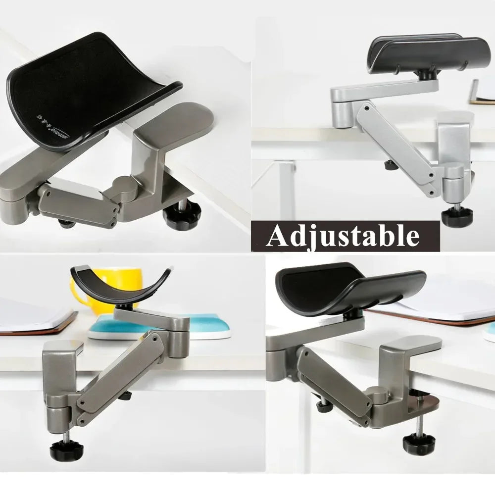 Ergonomic Computer Satisfy Metal Arm Support Adjustable Hand Drag Wrist Support Computer mouse pad hand computer bracket console