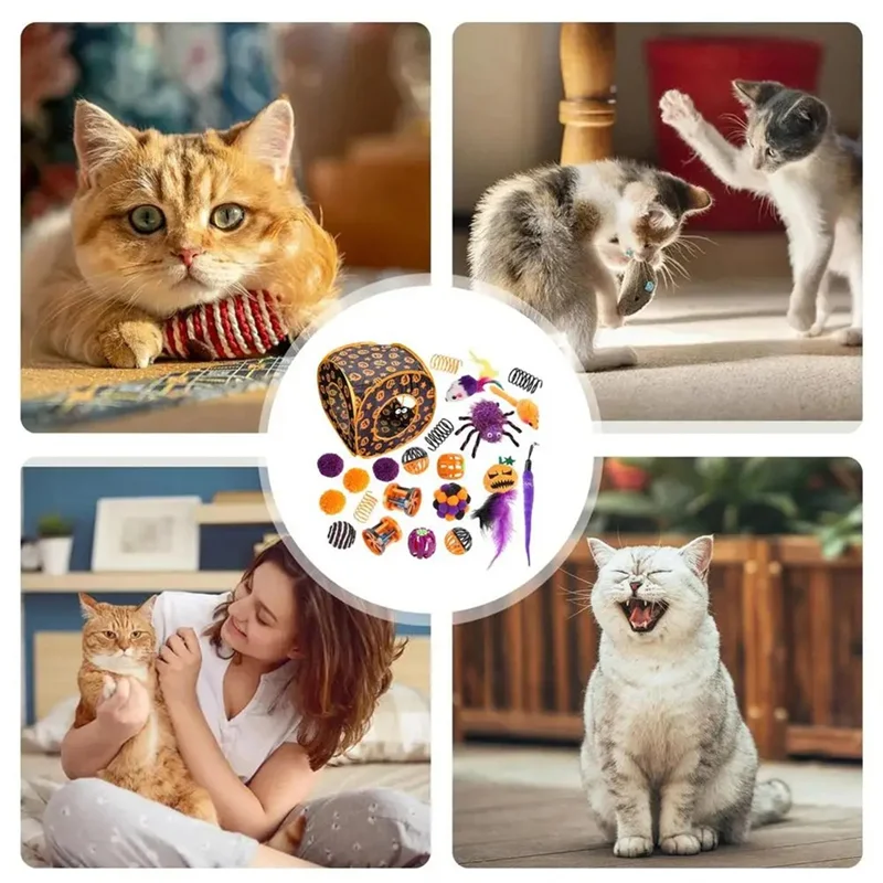 ABYN-Interactive Toys For Cats Mouse Toy Cat Accessories For Pet Exercise Beneficial Cute Cat Playing Toys For Puppy