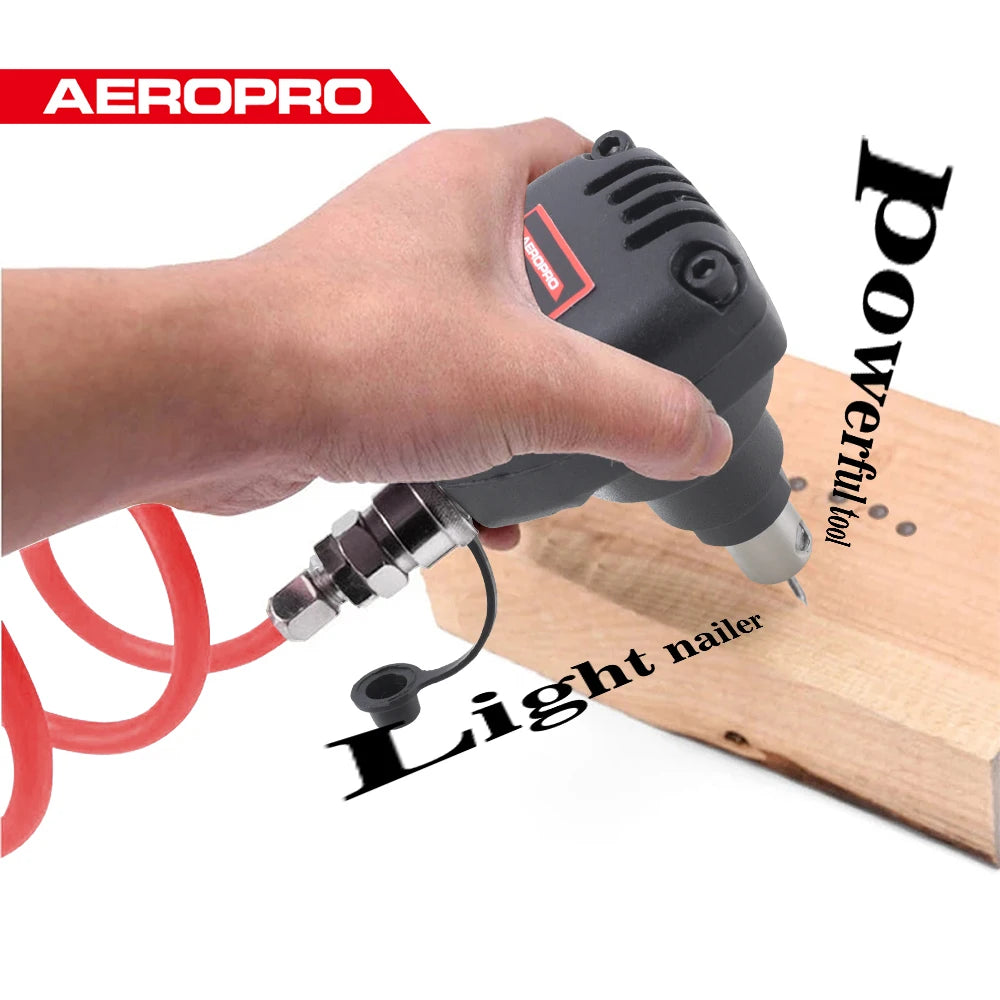 AEROPRO Air Palm Nailer Pneumatic Mini Palm Nailer Palm Hammer Ergonomic Lightweight Impact Nails For Wood Working Nail Gun