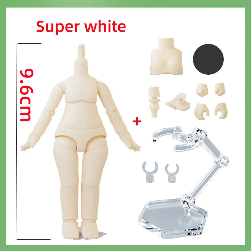 Obitsu 11 Doll Toys YMY Body Suitable for GSC Head Ob11 BJD Body Spherical Joint Doll Toy Hand Set Accessories