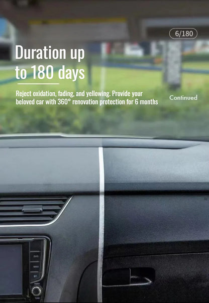 Car leather refresher whole car become new car in a second