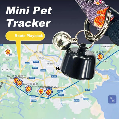 Pet Anti-Lost GPS Tracker Global Locator Pet Mini Tracking Movement Alert Collars Waterproof Locator Real-time Tracking Locator