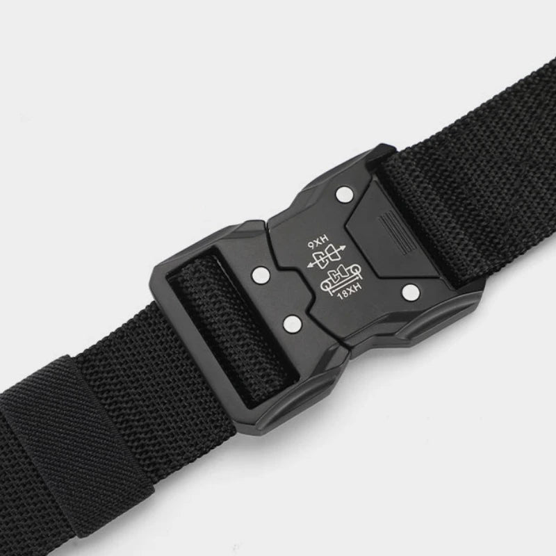 High Quality Tactical Belt Outdoor Work Training Belt Woven Belt Canvas Tactical  Multi Function Combat Belt Denim Belt